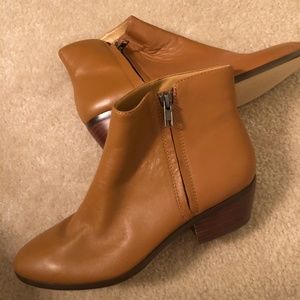 J crew factory brown booties